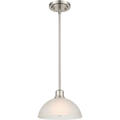 Amberle 1 Light 9.5 inch Brushed Nickel Indoor Pendant Ceiling Light